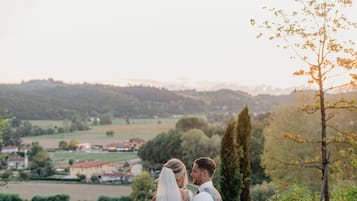 Area per matrimoni all'aperto