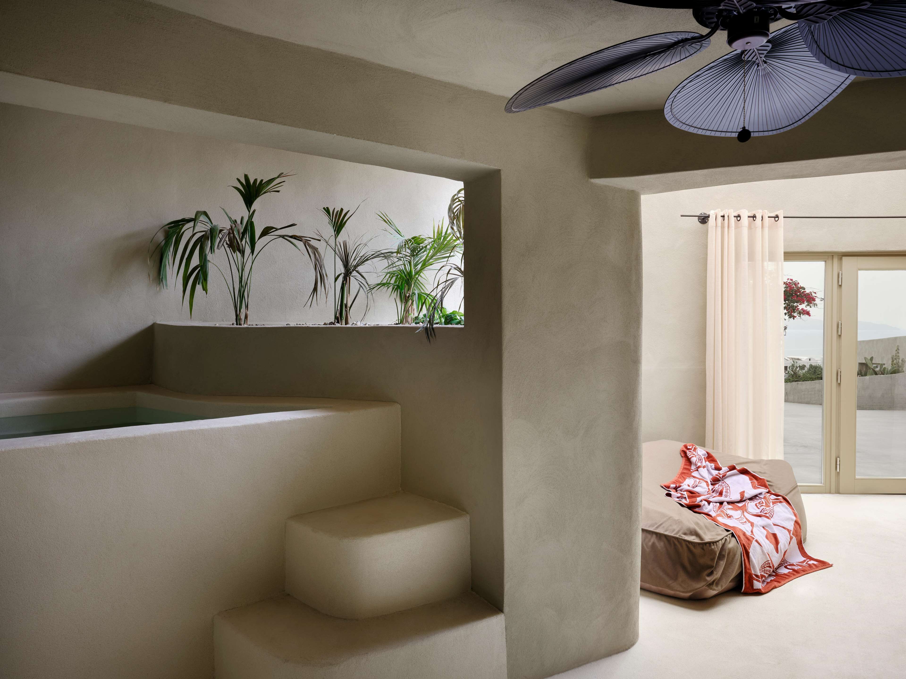 fabulous suite with infinity pool | bathroom | shower, designer toiletries, hair dryer, bathrobes