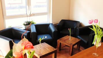 Sala de estar en el lobby
