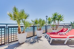Deluxe Suite, 1 Bedroom, Sea View | View from room - Hotel Manila (Jesolo)