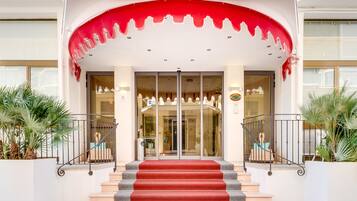 Fassade der Unterkunft