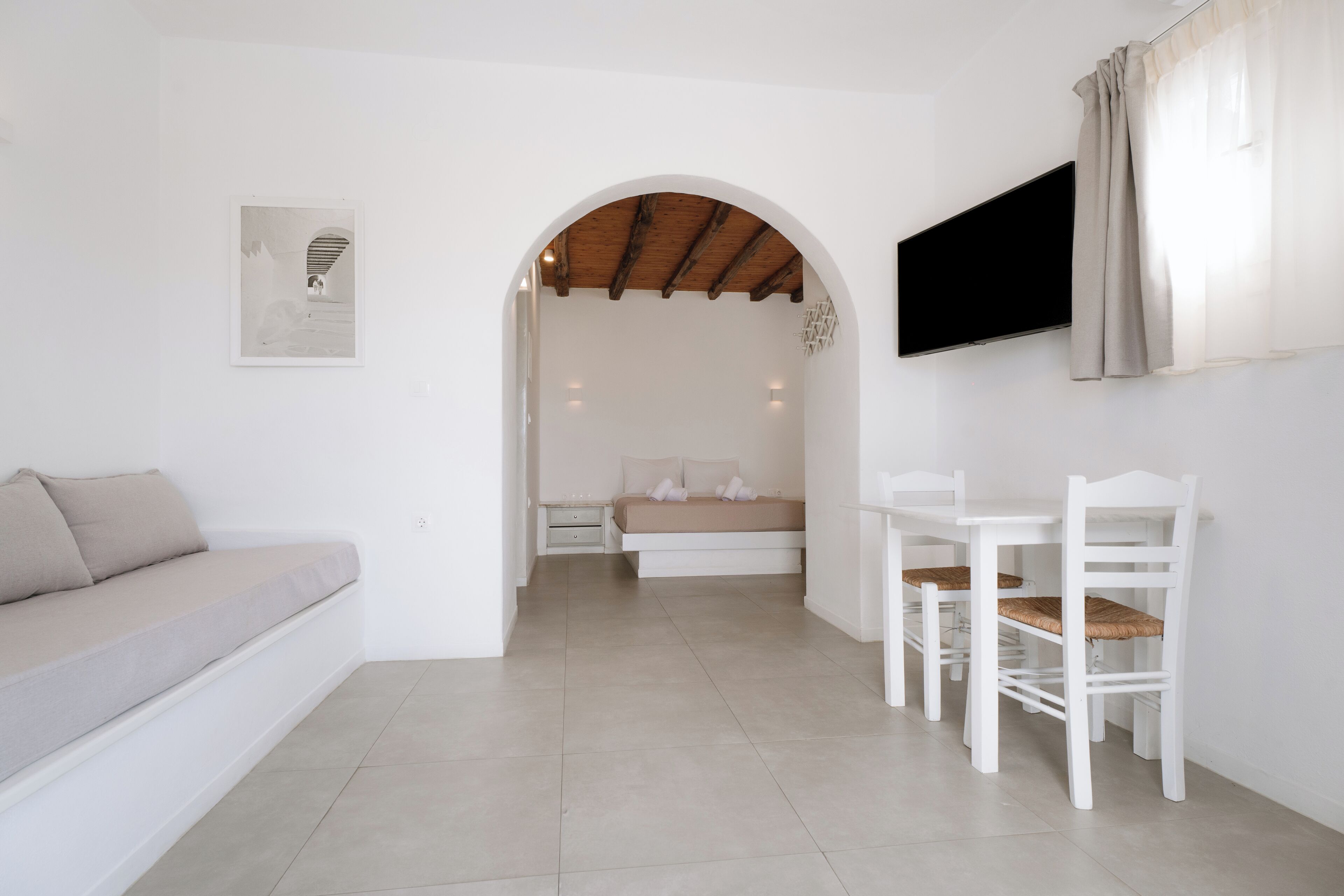 Sistema de insonorización, wifi gratis y ropa de cama 