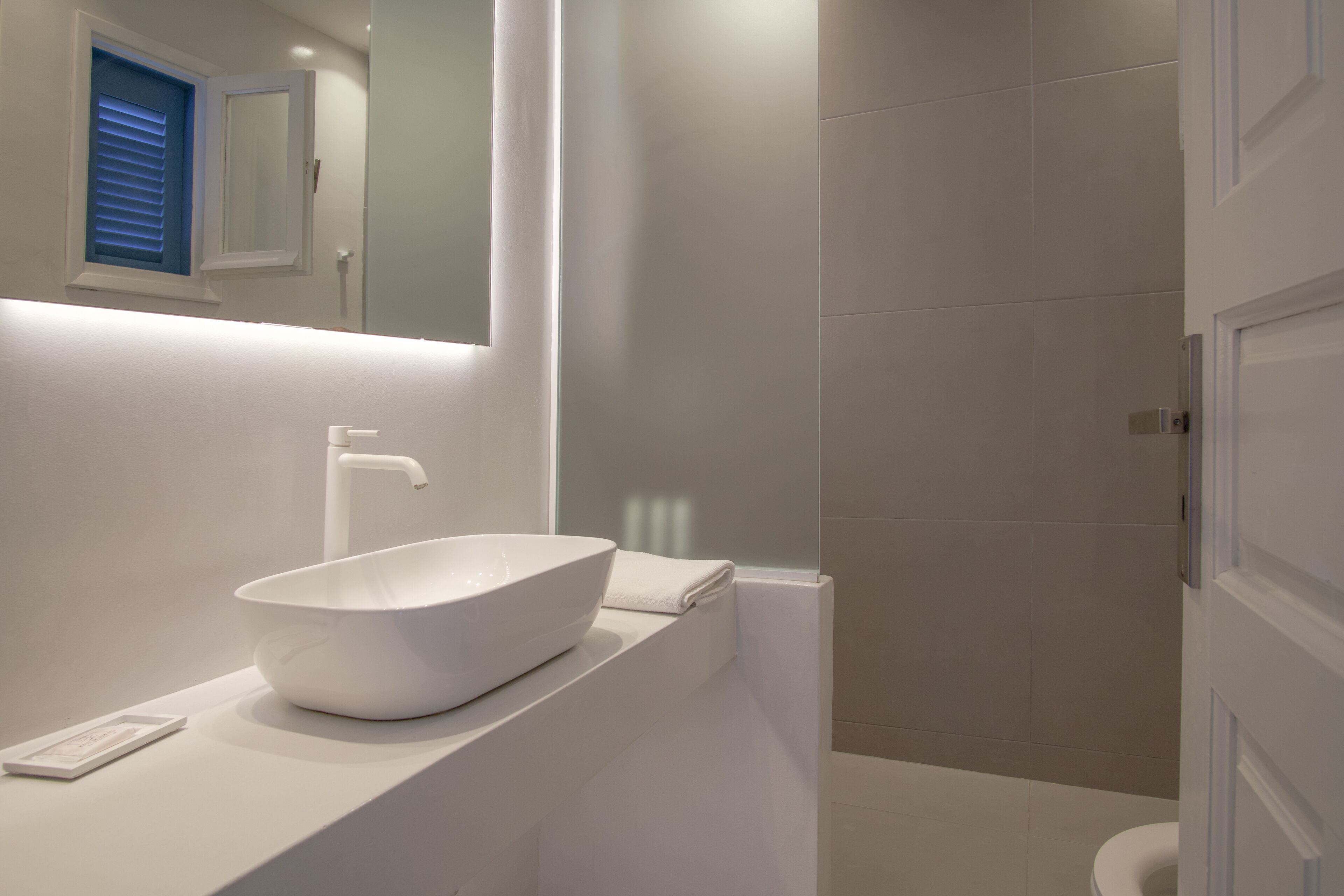 apartment studio sea view (2-3 adults) | bathroom shower