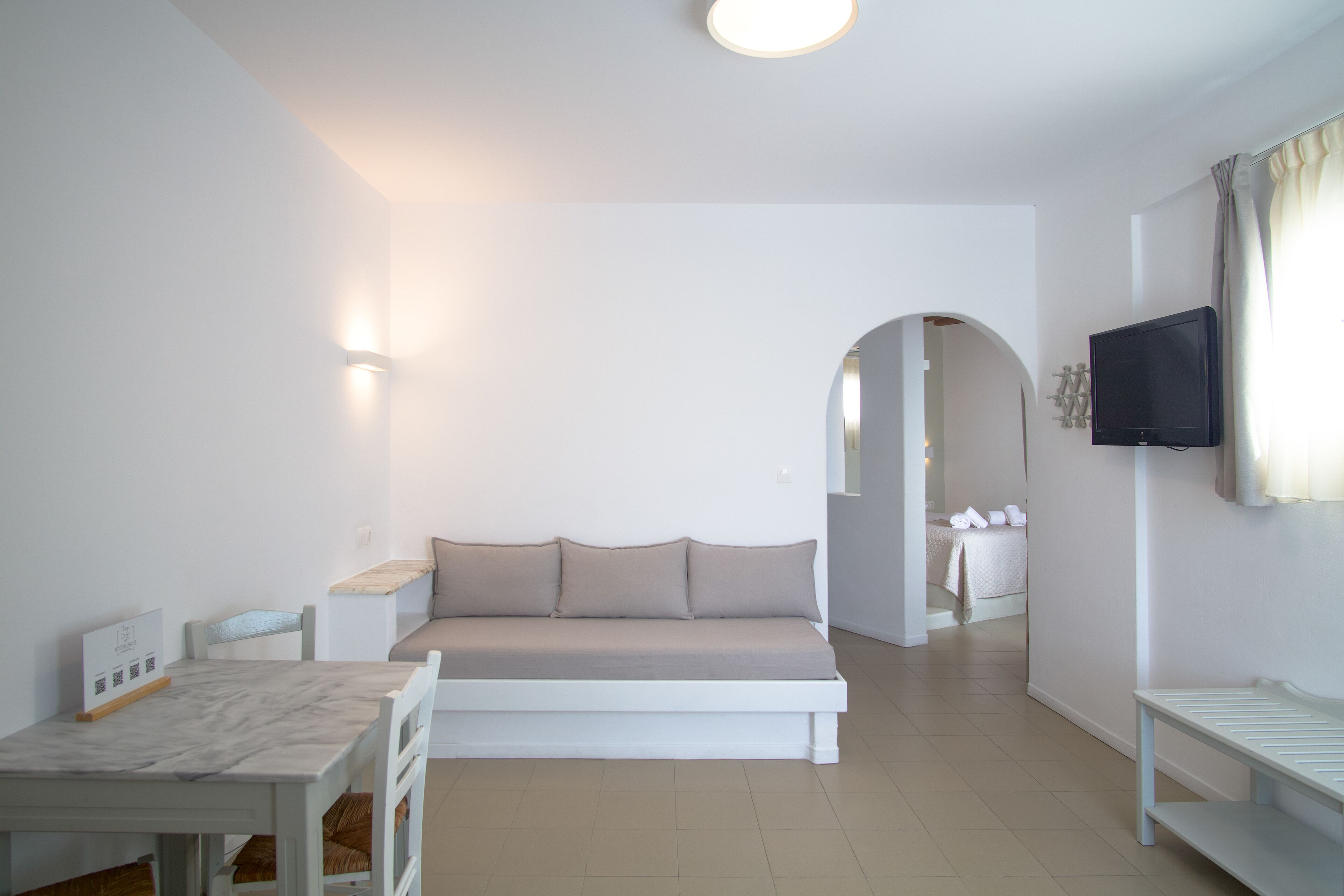 apartment studio sea view (2-3 adults) | 1 bedroom, soundproofing, free wifi, bed sheets