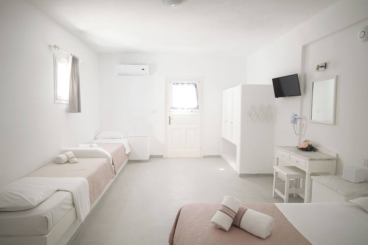 Familie studio | Geluiddichte muren, gratis wifi, beddengoed