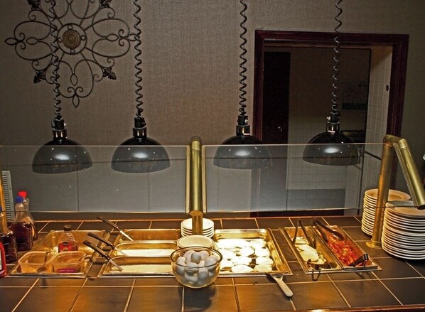 Gratis frukostbuffé varje dag 