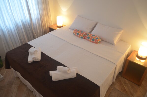 Hypo-allergenic bedding, Tempur-Pedic beds, individually decorated