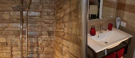 Double or Twin Room, Shared Bathroom | Bathroom shower
