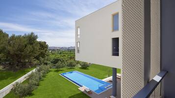 Pemandangan balkon