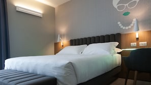 Sängtillbehör av högsta kvalitet, duntäcken och minibar