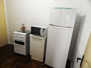 Ferienhaus, 2 Schlafzimmer, Nichtraucher | Eigene Küche | Kühlschrank, Mikrowelle, Ofen, Herdplatte