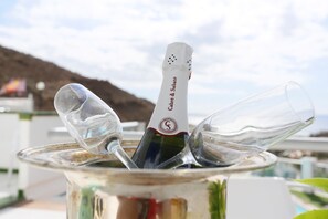 Appartement Premium, 1 chambre, vue mer | Vue depuis le balcon