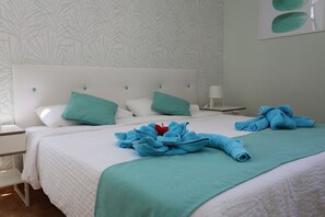 Appartement Premium, 1 chambre, vue mer | 1 chambre, literie de qualité supérieure