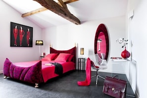 Doppelzimmer | Individuell dekoriert, Schreibtisch, schallisolierte Zimmer