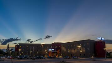 Blick von der Unterkunft