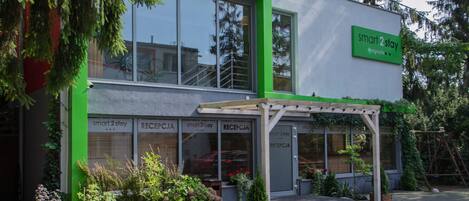 Fassade der Unterkunft