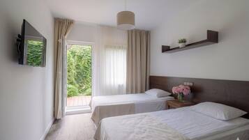 Soundproofing, iron/ironing board, free WiFi, bed sheets