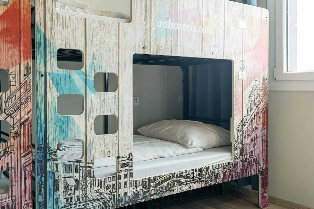 Bed in 4-Bed Dormitory | Desk, free WiFi, bed sheets