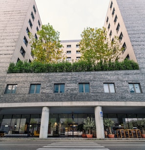 Fassade der Unterkunft