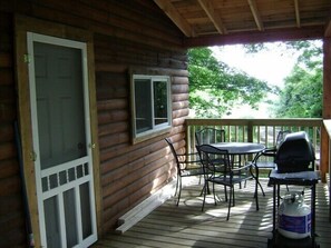 Cabane Deluxe, 2 chambres, coin cuisine | Balcon