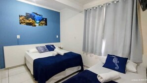 Minibar, wifi gratis y ropa de cama 