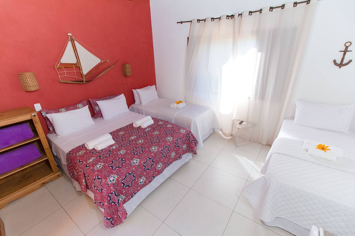 Standard Quadruple Room | Iron/ironing board, cribs/infant beds, free WiFi
