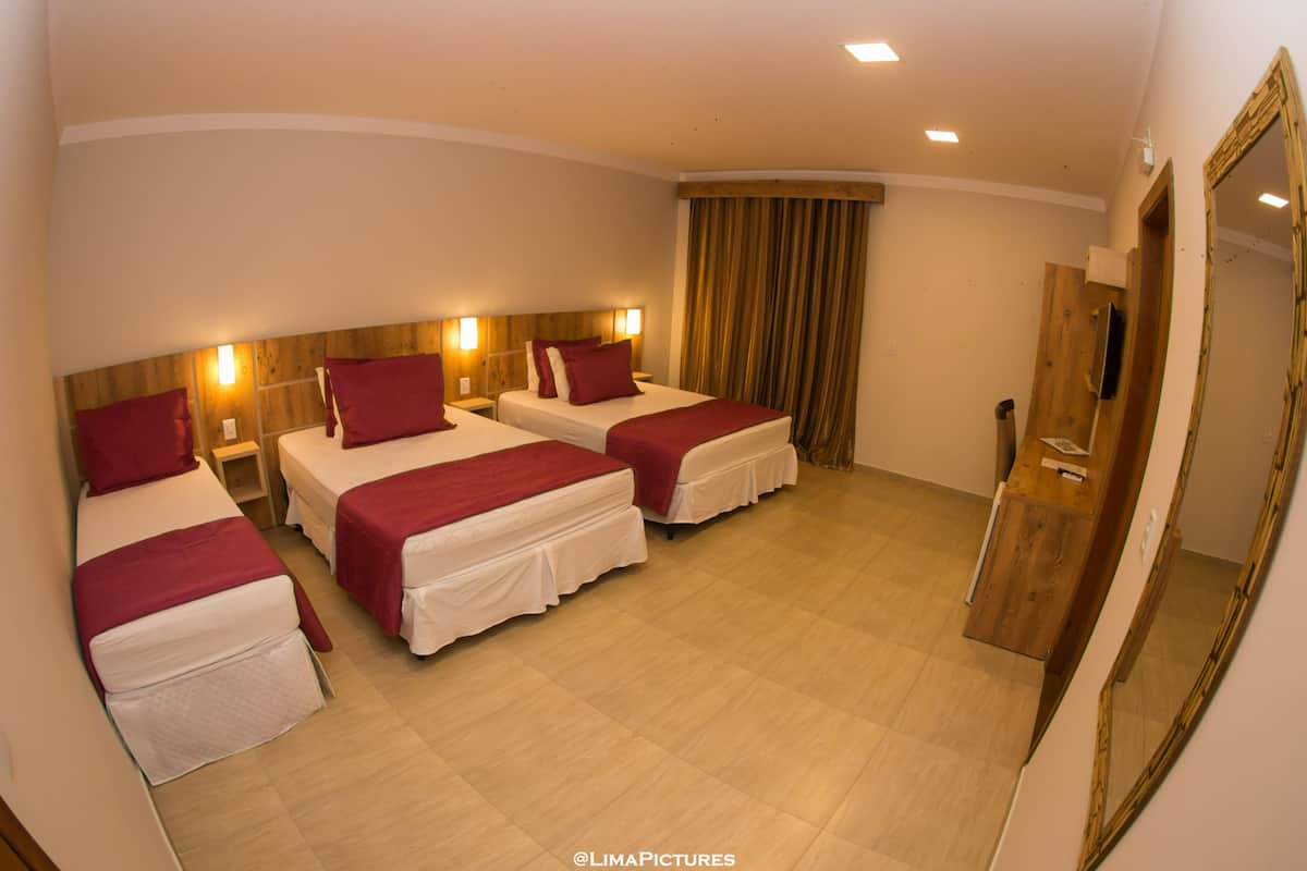 Quarto Quintuplo com Varanda