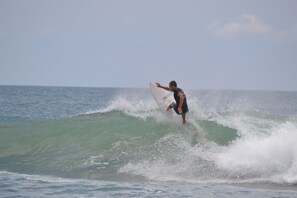 Beach nearby, waterskiing, windsurfing, surfing