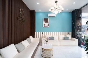 Sala de estar en el lobby
