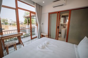 Family Twin Room, 2 Bedrooms, 2 Bathrooms, River View | View from room - Hue Riverside Villa (Hue)