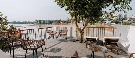 Terrasse sur le toit