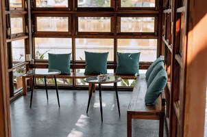 Sala de estar en el lobby
