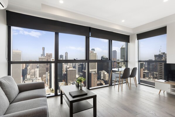 Living area - Platinum City Serviced Apartments (Melbourne)