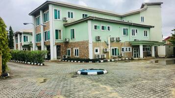 Voorkant van accommodatie