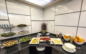 Gratis frukostbuffé varje dag 