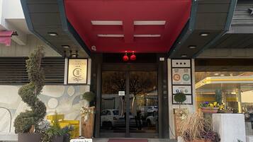 Façade de l’hébergement