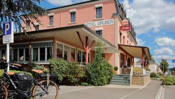 Fassade der Unterkunft