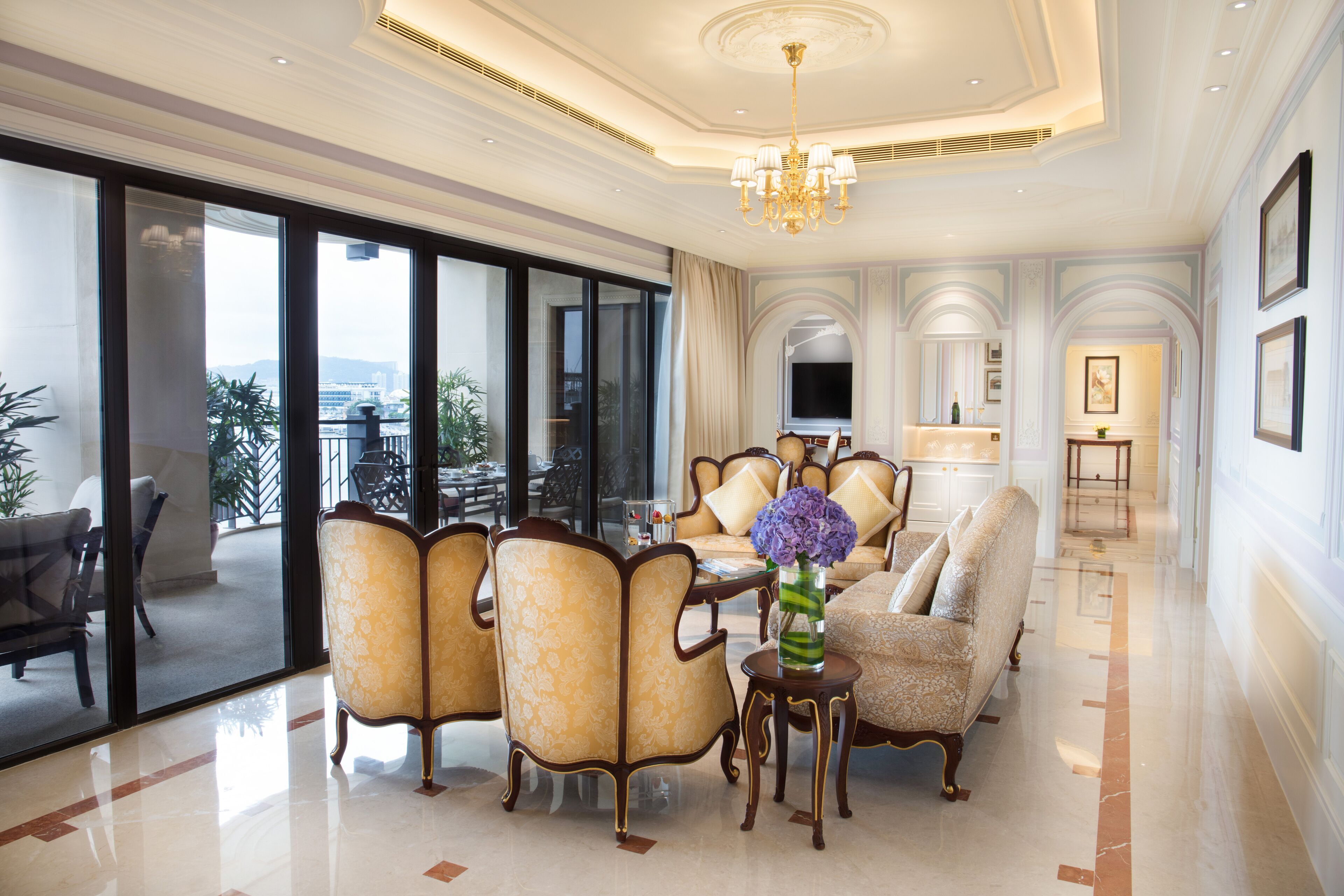 Área de sala de estar