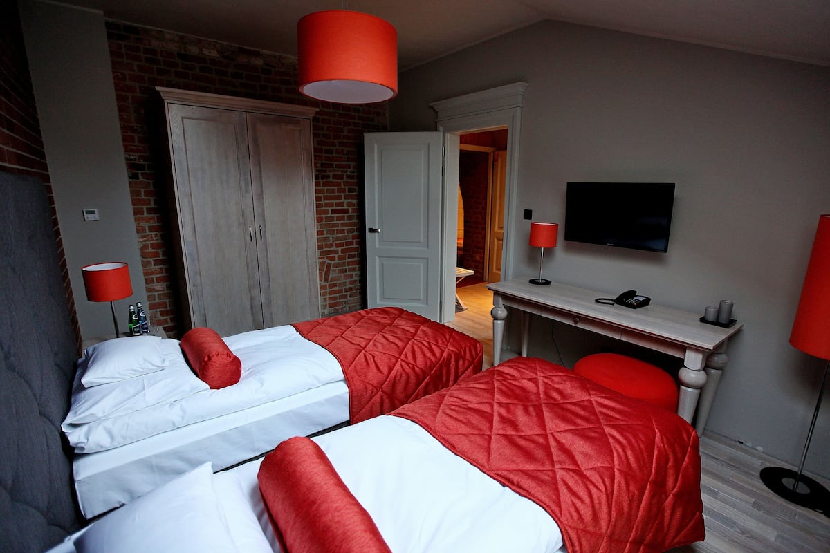 Habitación doble | Sábanas de algodón egipcio, ropa de cama de alta calidad, minibar