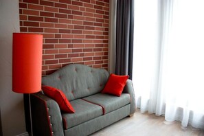 Dobbeltrom – deluxe | Sengetøy i egyptisk bomull, sengetøy av topp kvalitet og minibar