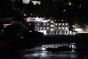 Front of property - evening/night - Hotel Royal Gasho (Kargil)
