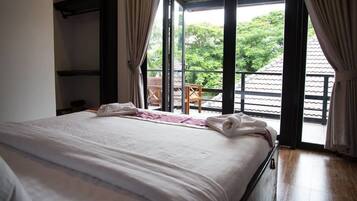 High Superior Double with Balcony | In-room safe, desk, free WiFi