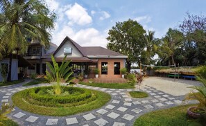 Voorkant van accommodatie