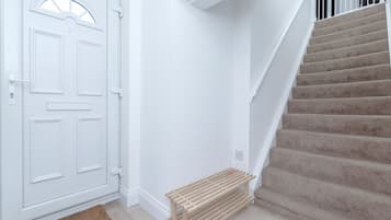 Luxury Apartment, 2 Bedrooms (split level) | Living area | Flat-screen TV