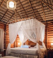 Bangalô tradicional | Frigobar, cofres nos quartos, ferros/tábuas de passar roupa