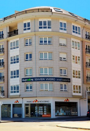 Fassade der Unterkunft