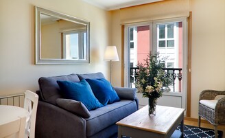 Sala de estar en el lobby