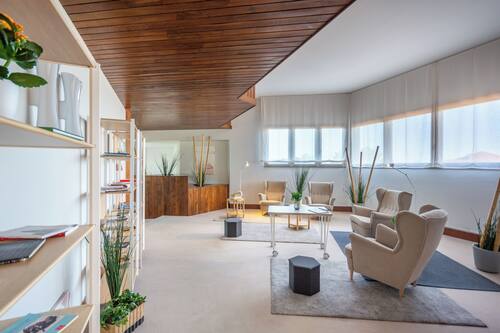 Lobby sitting area