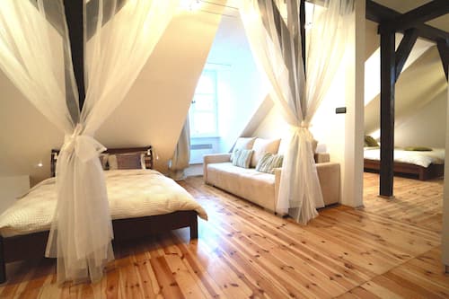 Attico, 2 camere da letto (Piwna 46/5) | Con stile personalizzato, con arredamento individuale