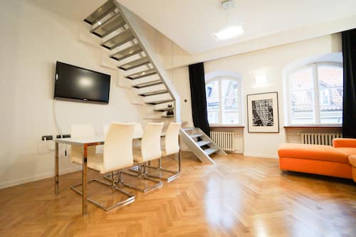 Attico, 2 camere da letto (Piwna 46/5) | Vista dalla camera